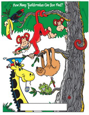 Hidden Toothbrushes activity sheet - Pediatric Dentist in Keller, Fort Worth and Southlake, TX - Bridget McAnthony, DDS