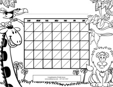 Jungle blank chart - Pediatric Dentist in Keller, Fort Worth and Southlake, TX - Bridget McAnthony, DDS