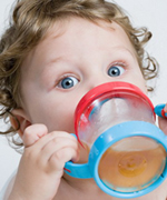 Child drinking out of sippy cup - Pediatric Dentist in Keller, Fort Worth and Southlake, TX - Bridget McAnthony, DDS